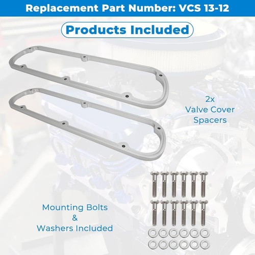 1/2" Valve Cover Spacer Hardware Kit For Ford Small Block 302 351W SBF Engine US - Bild 3 von 10