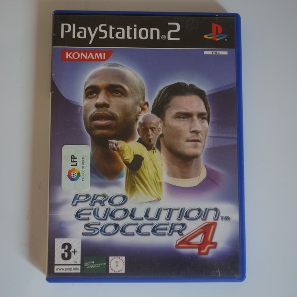 Pro Evolution Soccer 4 - PlayStation 2 (PS2) - Clásico del Fútbol