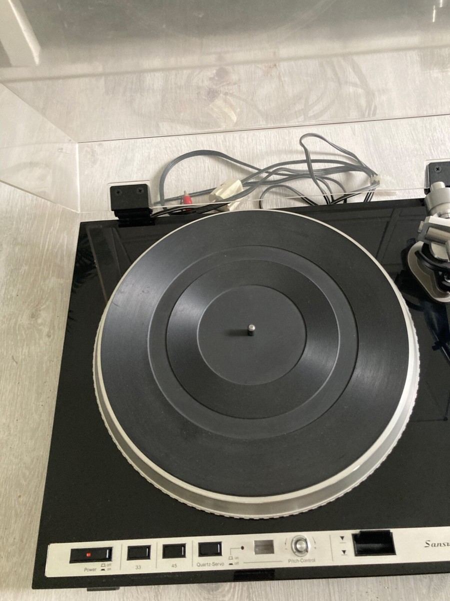 Sansui SR-838 Quartz Servo Direktantrieb / Direct-Drive Turntable