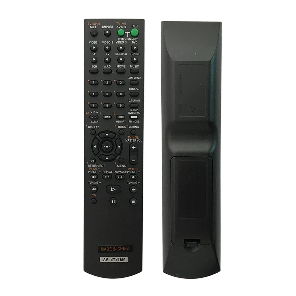 Remote Control Replace For SONY STR-K660P STR-DE495 STR-DE898 AV A/V Receiver - Image 3 of 3