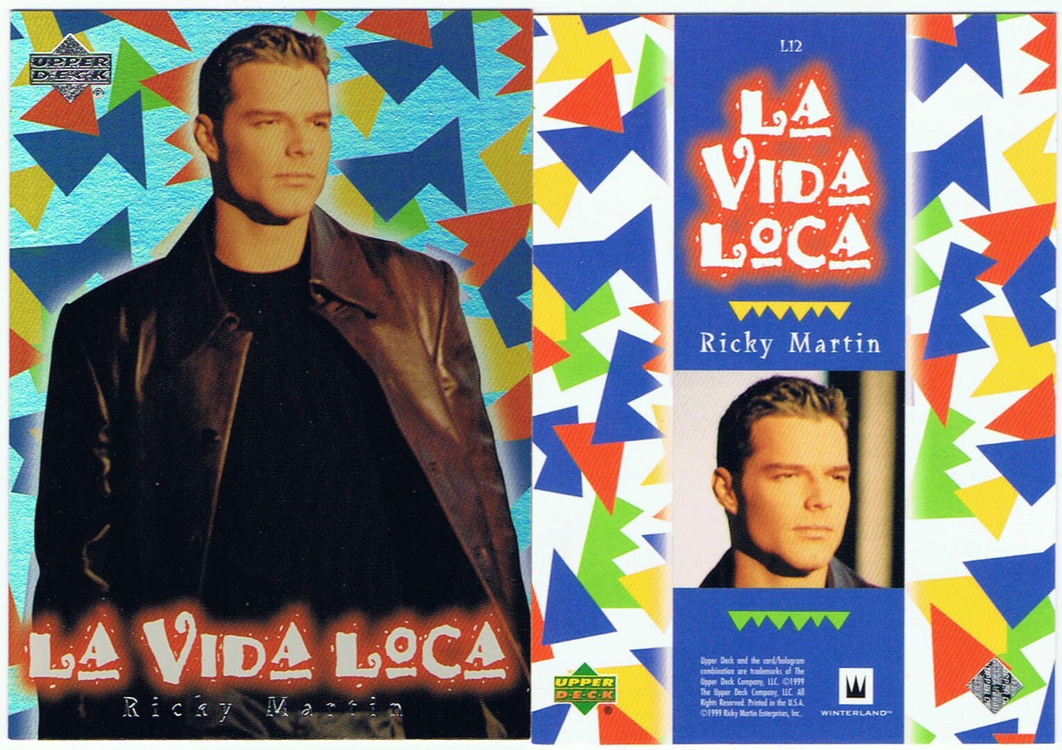 Ricky Martin La Vida Loca by Upper Deck/Winterland in 1999. Inserts + Discounts. - Picture 22 of 24