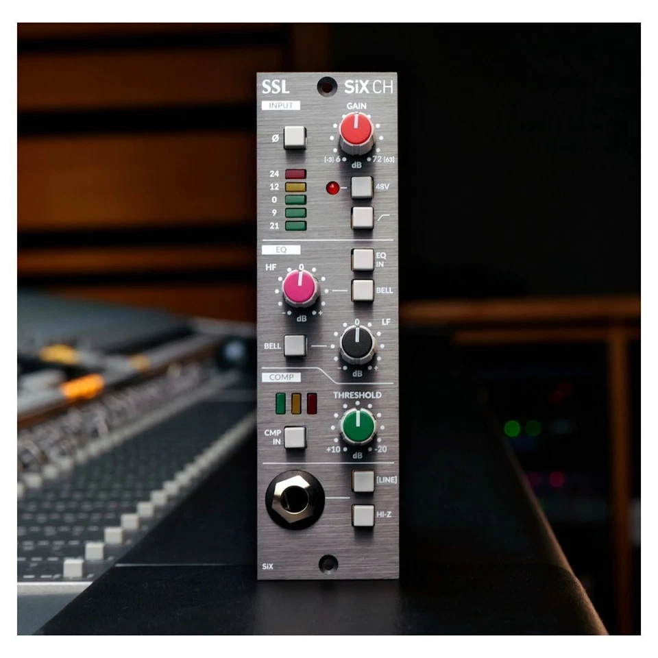 Solid State Logic SiX Channel 500 Series SuperAnalogue Channel Strip - Image 2 of 2