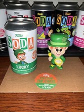 FUNKO SODA POP CHASE LUCKY CHARMS LEPRECHAUN CHASE WITH BOWL CERAL FIGURE