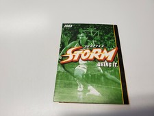 JS15 Seattle Storm 2003 WNBA Basketball Pocket Schedule - Starbucks Coffee