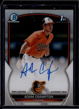 2023 Bowman Chrome Prospect Autographs Refractors Adam Crampton 157/499
