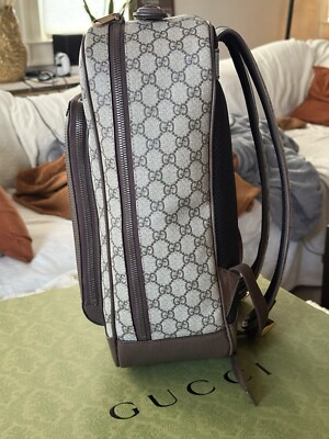 Gucci Backpack Bookbag Ophidia GG Medium 745718 20489062 NIB | eBay