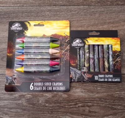 Jurassic World Crayon Bundle New 