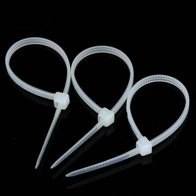 Kabelbinder Weiß – 7,6x380 Mm, 50 Stück, Nylon, UL94V-2