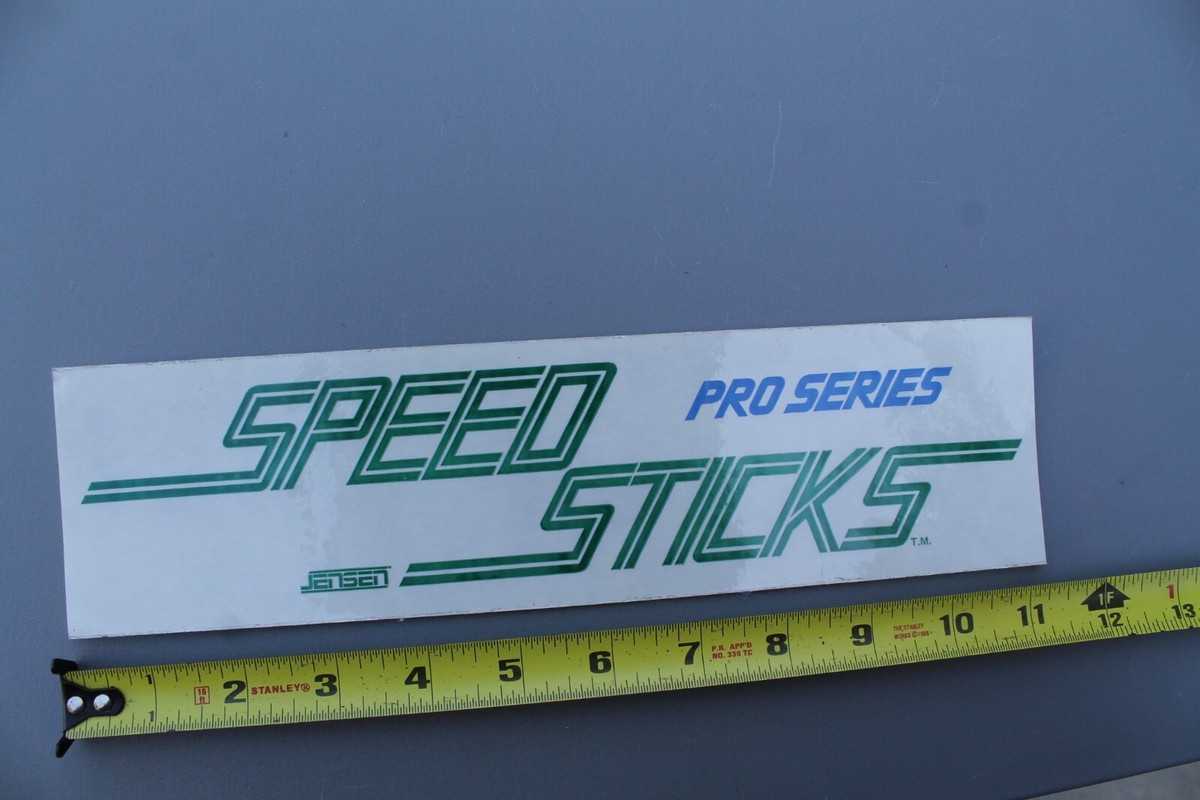 Speed Sticks Jensen Skateboards Clear 70's OG ZXXL Vintage