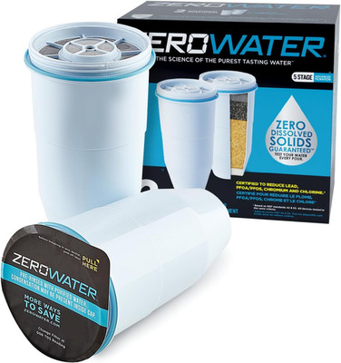 Zerowater Official Replacement Filter - 5-Stage 0 TDS Filter Replacement - Syste