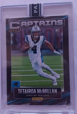 Tetairoa McMillan PANTHERS 2025 PANINI INSTANT CAPTAINS CTP-26 BLACK One One 1/1