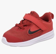 Nike Downshifter 9 TDV Toddler Child Shoes AR4137 600 Red Black White Size 6C