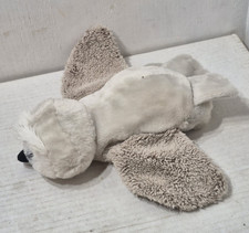 Peluche Búho Pájaro Marioneta de Mano Animal de Peluche Caltoy Escuela Fingir Juego Blanco