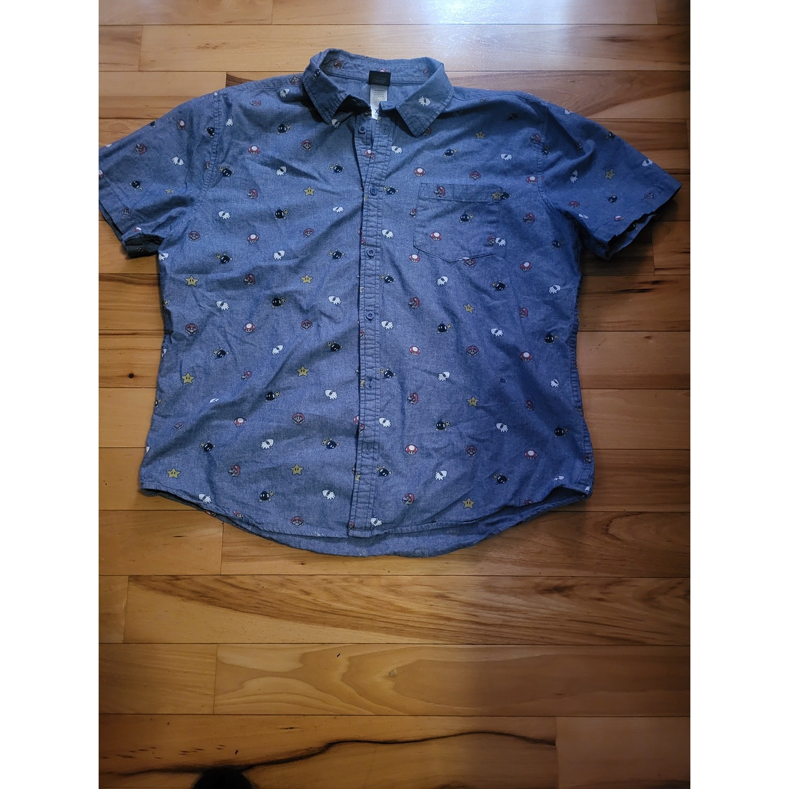 Super Mario Button Down Shirt - image 1