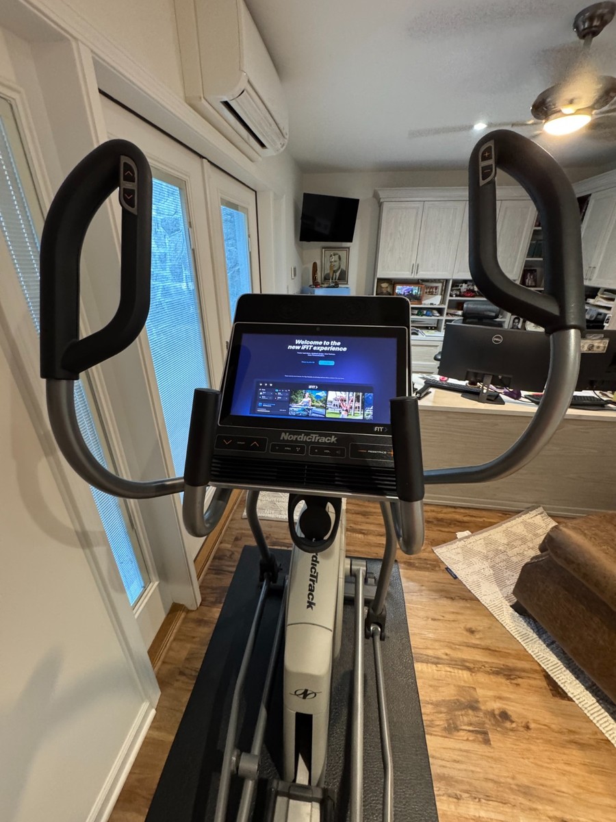 NordicTrack Commercial Power Incline Elliptical Bike Black