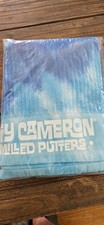 New Scotty Cameron Gallery Blue/White Tie Dye Golf Caddy Large Towel
