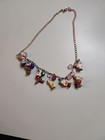 Vintage Disney 'Snow White SEVEN DWARF'S' Charm Necklace - RARE