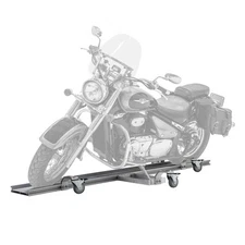 Black Widow - Pro Aluminum Motorcycle Dolly - 1,500 pound weight capacity - Man