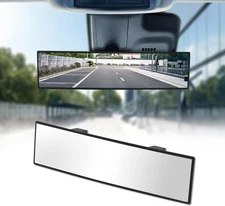 Rear View Mirror, Anti-glare Panoramic Rear Mirror Universal Convex Car Interior
