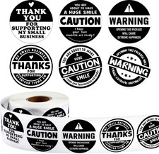 600 Pcs 1.5 Inch Thank You for Supporting My Small Business Stickers, Extreme...