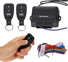 Car Keyless Entry System - Trunk Pop with Two 3-Button Remotes-Keyless Entry