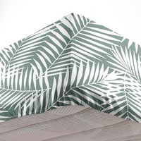Spannbettlaken 160X200 Cm Botania Salbei 100% Baumwolle Douceur D'intéRieur
