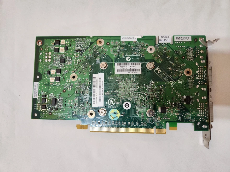 HP nVIDIA Quadro FX1500 256MB 412834-001 413109-001 - Image 2 of 4