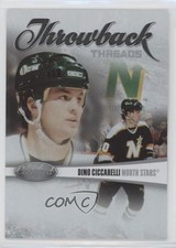 2010-11 Certified Throwback Threads 358/500 Dino Ciccarelli #10 HOF 1o3