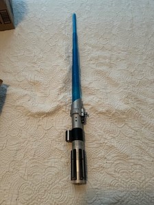 2001 Hasbro Star Wars Obi-Wan Kenobi’s Blue Lightsaber Blue Blade