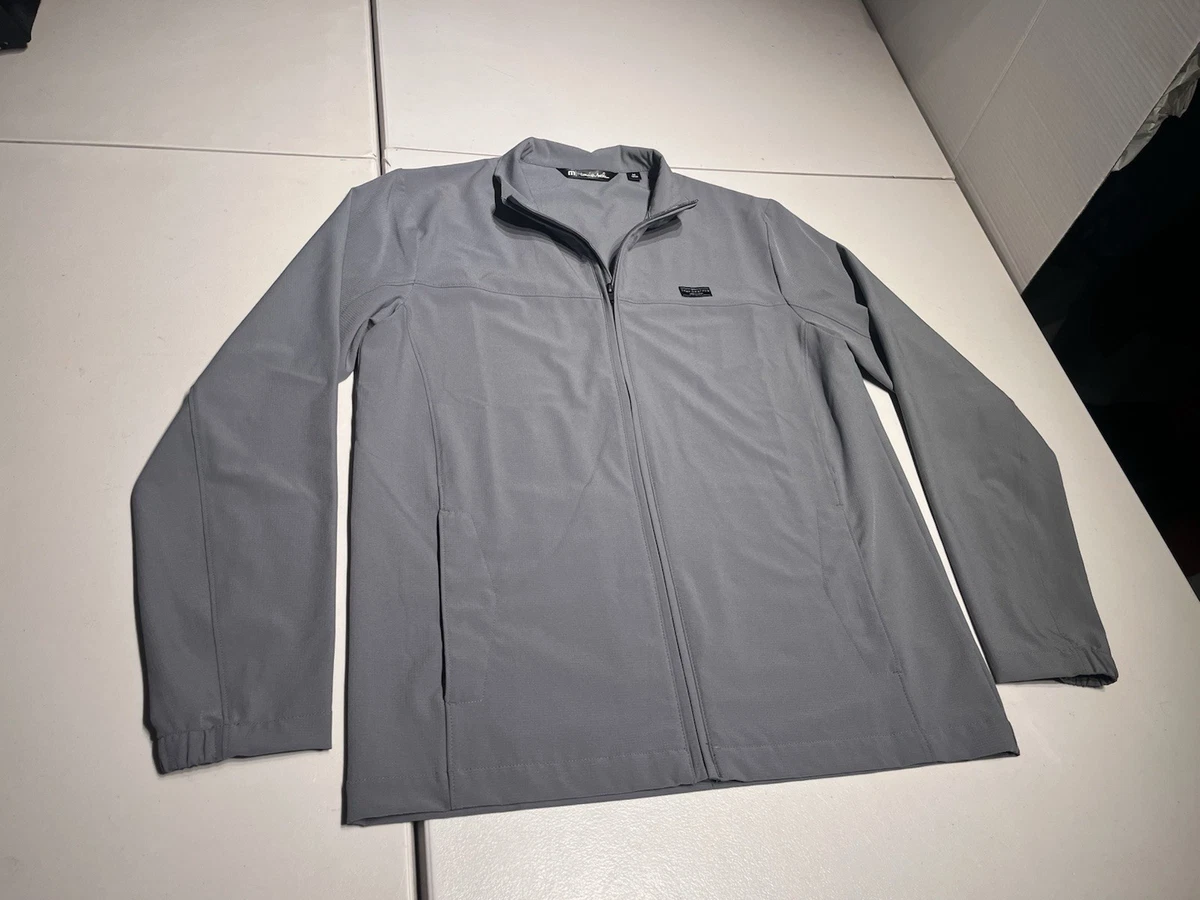 Veste Légère à Capuche Travis Mathew Homme - Taille L - Gris Rayé - Parfait état