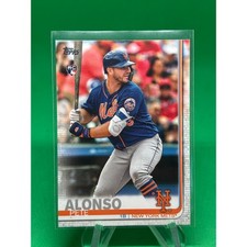 Pete Alonso Rookie Card 2019 Topps Series 2 New York Mets #475. rookie card picture