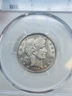1910 Barber Quarter Dollar PCGS AU55 Nice Silver US Coin