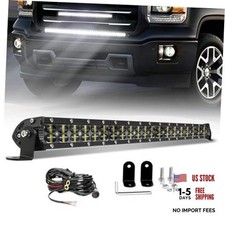 22 Led Light Bar 120w 24000lm Dual Row Spot Flood Combo 22in