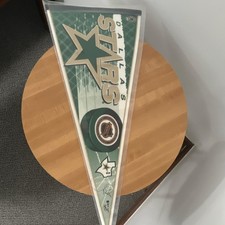 WinCraft Dallas Stars Vintage Original Signed Pennant Joe Nieuwendyk 2001-2002