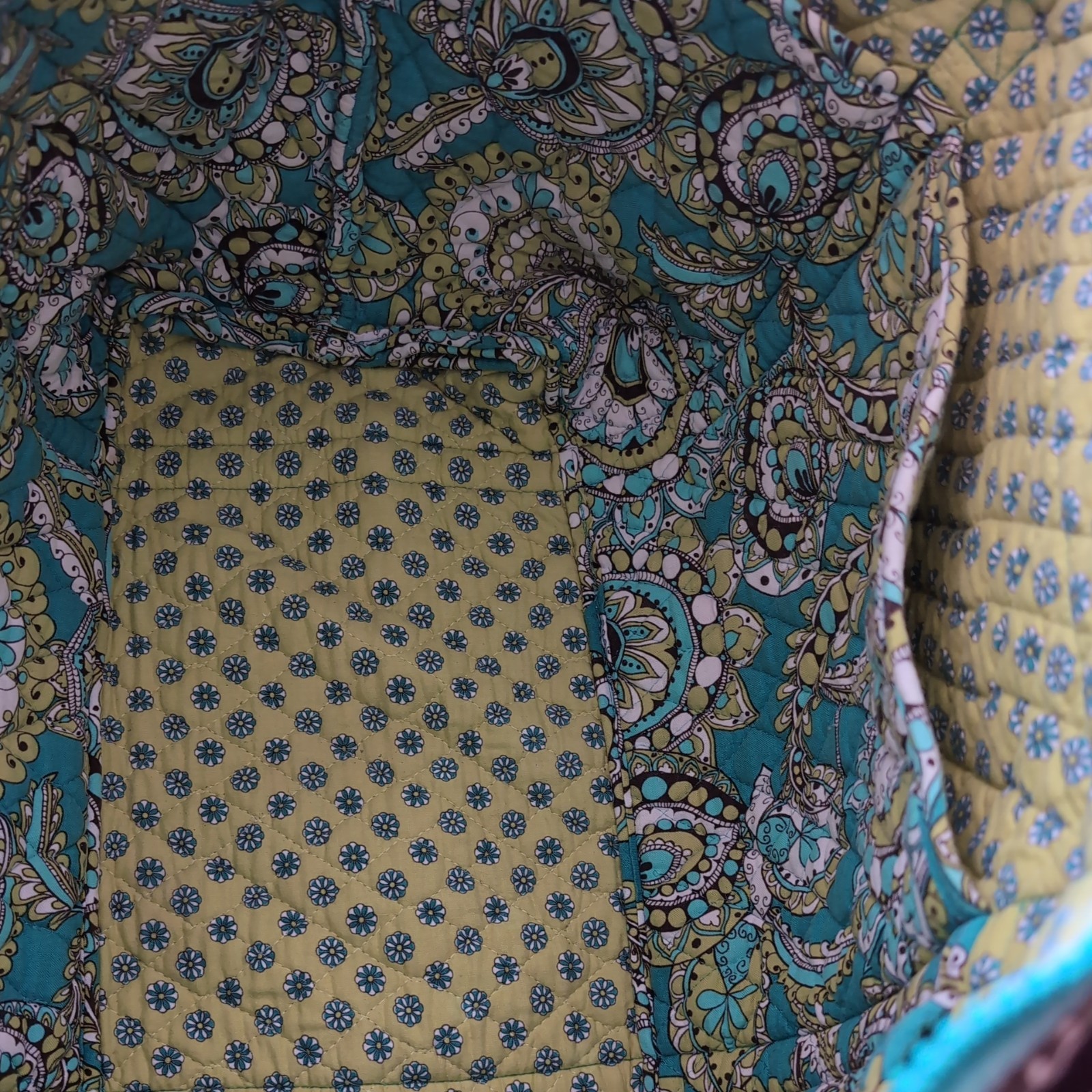 Vera Bradley~Peacock Pattern Extra Large~Tote Bag… - image 8