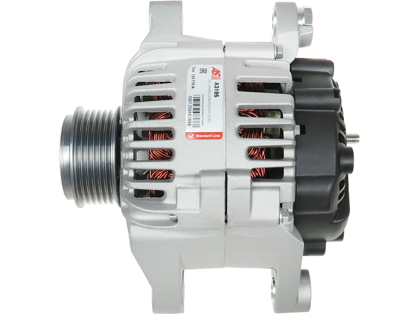 Brand New Alternator 12V 110A for HYUNDAI ix35 2010-2015 4WD OE 37300-25201