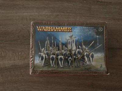 Warhammer High Elves Army - Old World und Fantasy WARRIOR REGIMENT