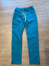 FIGS Women  s XXS Yola Skinny Scrub Pants Teal Blue PO 1484