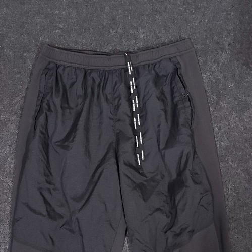 Nike Essential Woven Running Pants Mens Large Black Tech Performance Drawstring - Picture 2 of 17
