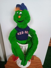 MLB Boston Red Sox Wally The Green Monster Twins Enterprises Plush 16” Mascot