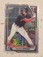 2024 Bowman - Chrome Prospects Walker Jenkins #BCP-43 Mojo Refractor (RC)