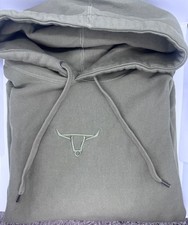Scotty Cameron Olive Green Bull Horn Large Hoodie Golf Sweatshirt Heavyweight