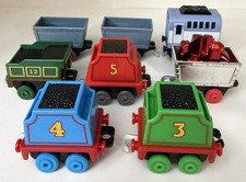 Thomas  Friends Minis Train Lot of 8 Pcs Tenders Rolling Stock Car Fisher Price