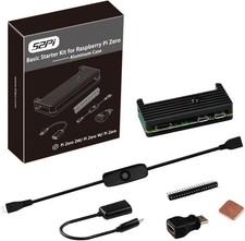 Complete Aluminum Cooling Case for Raspberry Pi Zero 2 W - Includes OTG  Switch