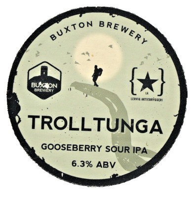 BUXTON BRAUEREI ''TROLLTUNGA SOUR IPA 6,3% ABV PUMPENCLIP - Schaumex