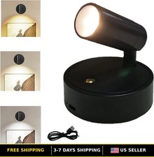 Rechargeable 360 Rotating Wireless LED Indoor Plant Spotlight Light