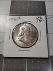 1951-D Franklin Half Dollar UNC FBL