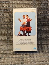 Popeye VHS 1981 Robin Williams Shelly Duval (VHS) Paramount Vintage GEMMA