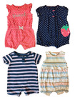 Carters Baby Girl Clothes Lot 3 Months Rompers Outfits Summer Bundle Sweet