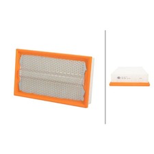 Luftfilter-Einsatz 287 x 170 mm HELLA für u.a. MERCEDES-BENZ 124